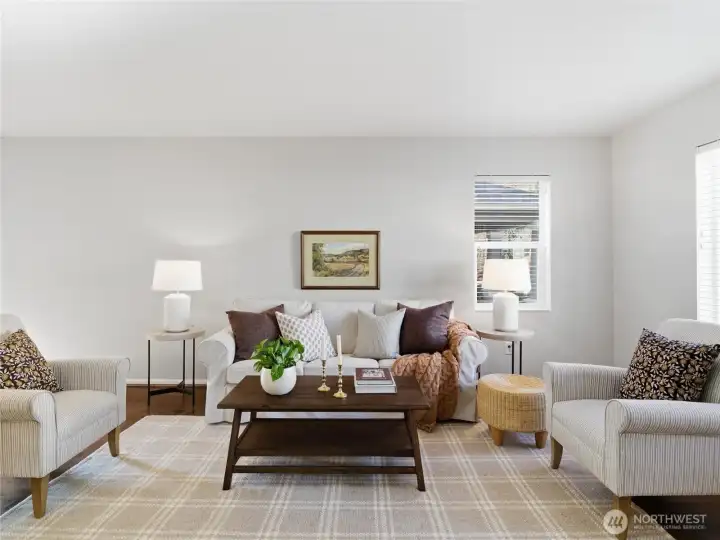 Multiple options for a well laid out living space