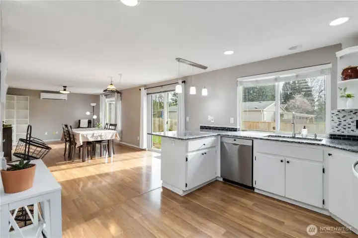 Updated Open Concept Kitchen