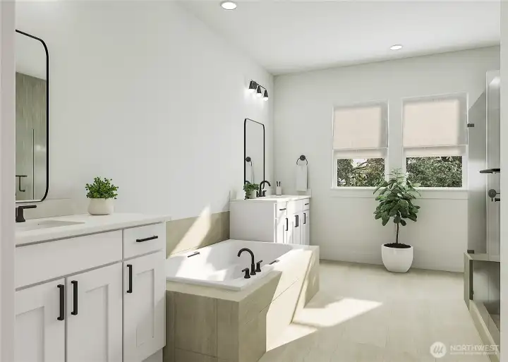 Pictures of Model Home Interior Renderings. Not pictures of actual home. Features, colors, layout may vary.