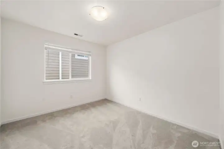 Upper level third bedroom