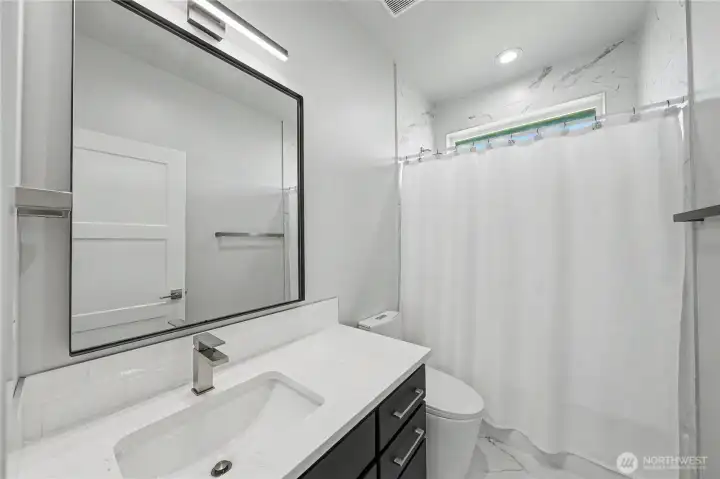 Secondary suite bath Secondary suite bath