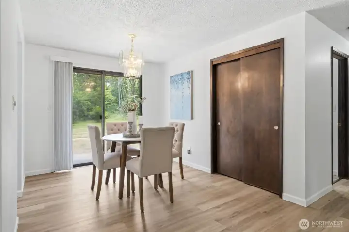 Dining Area w/ Potential Pantry Dining Area w/ Potential Pantry