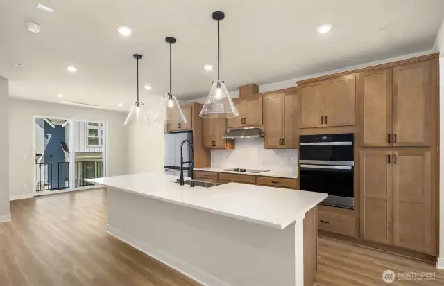 Oversized 10ft kitchen island