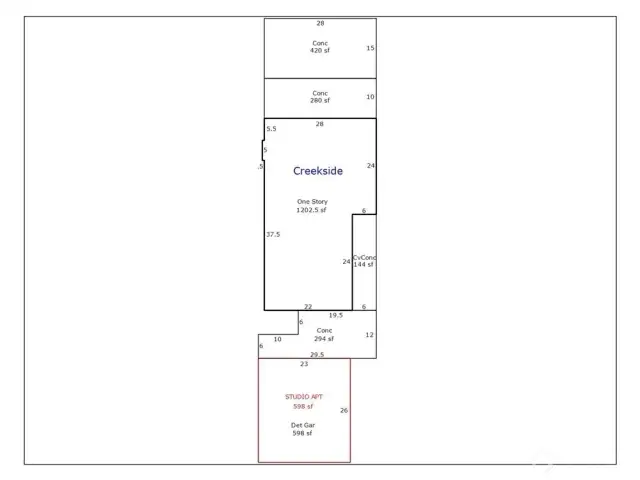 Drawing from County site.