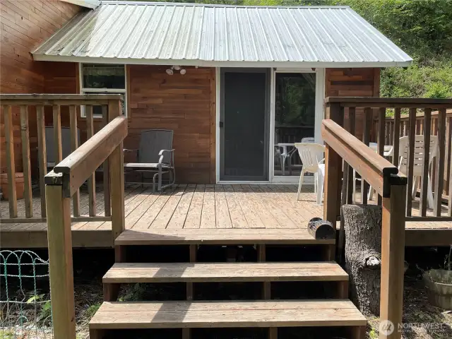 Deck off bedroom