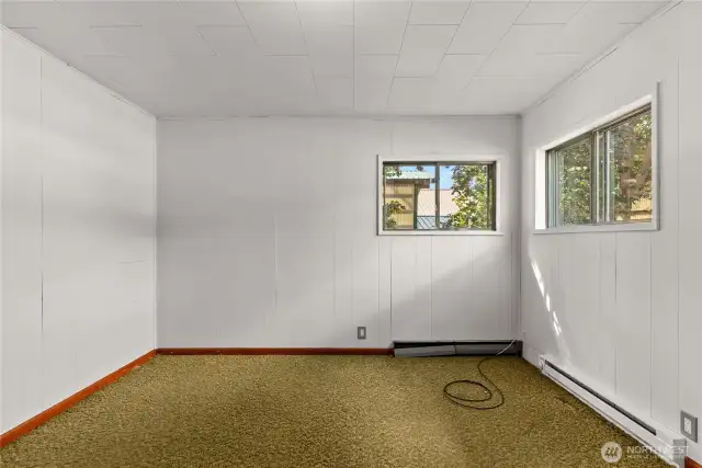 Good natural light in 2nd bedroom.