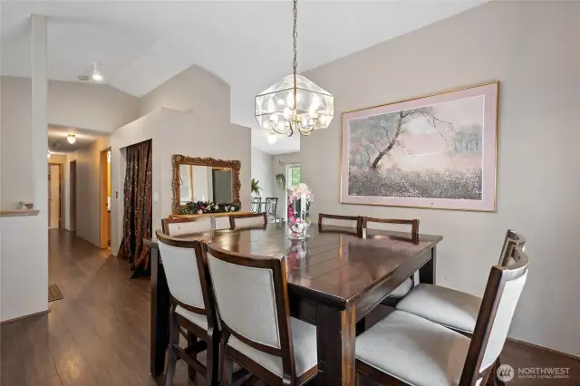 Eating area off Living Room