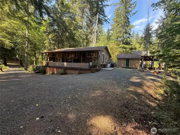 Great view of the property.
