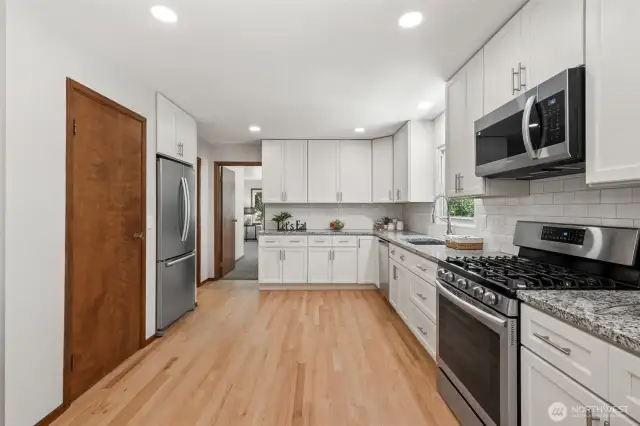 Newer stainless steel appliances stay!