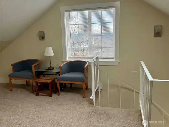 Upper floor rec room