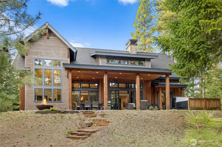 Back of home view