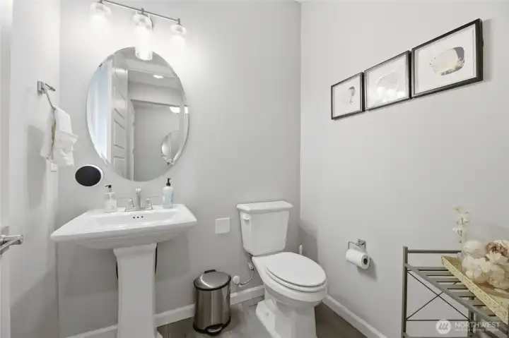 Half bath on main
