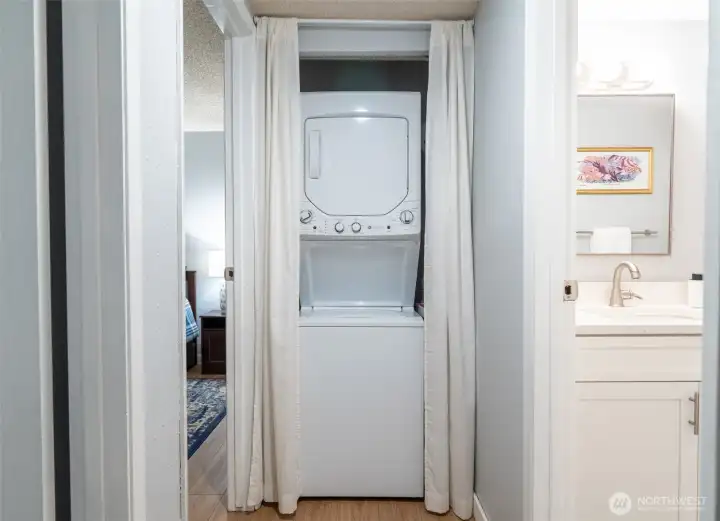 In-unit washer and dryer