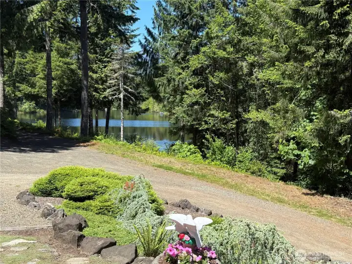 View of Lake Standstill from the deck!