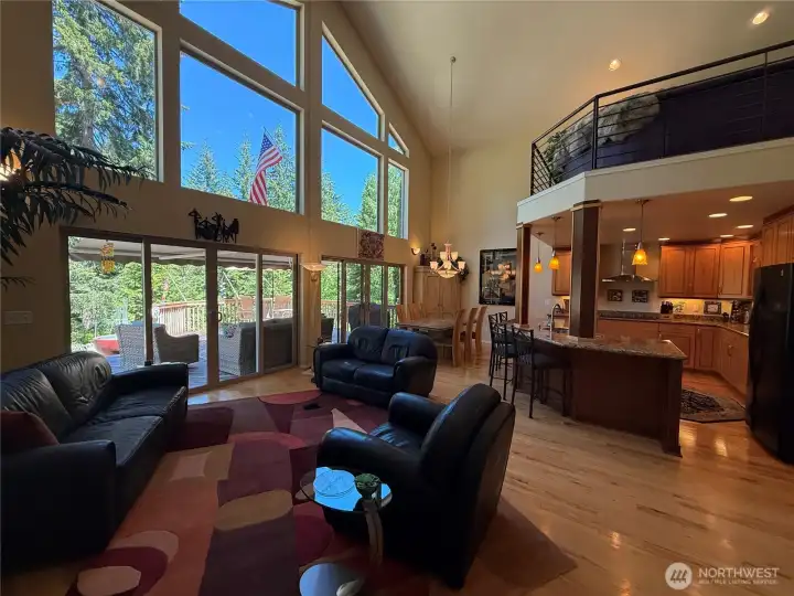 Large great room with beautiful open layout!