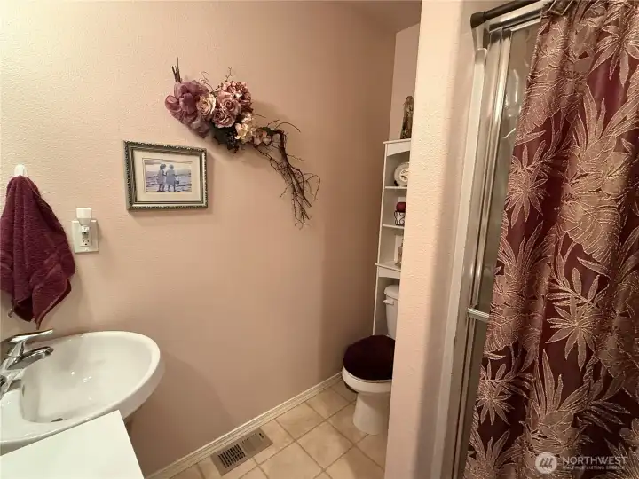 2nd primary suite bathroom upstairs.