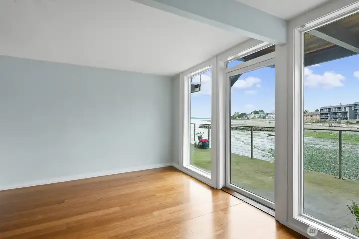The dining room is large and perfect for entertaining.