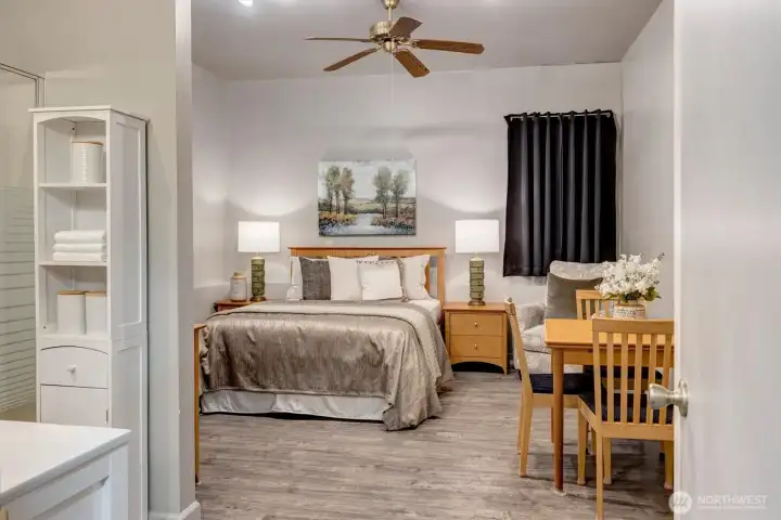 ~finished bedroom with 3/4 bath ~finished bedroom with 3/4 bath