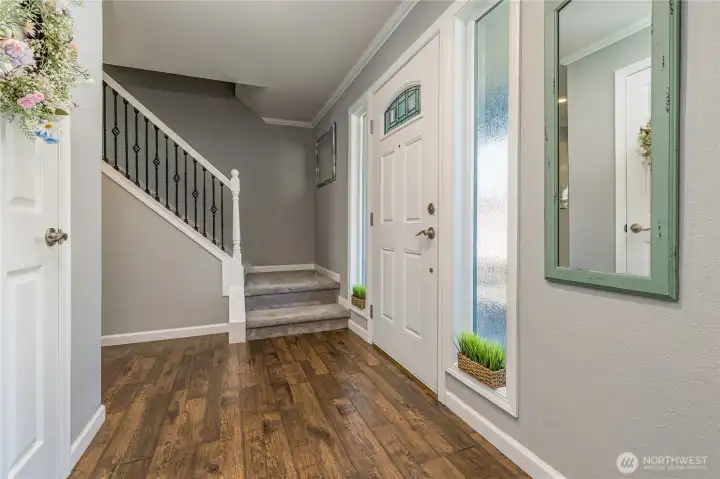 Bright and welcoming entrance Bright and welcoming entrance