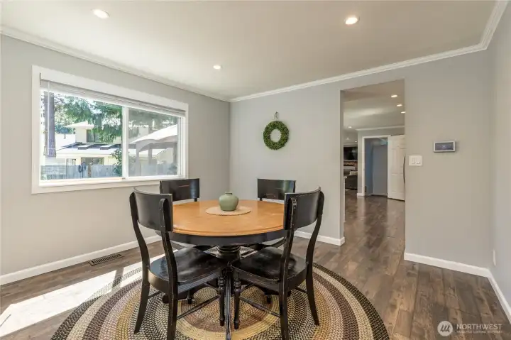 Formal dining room Formal dining room