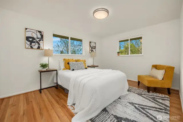 Main floor primary bedroom
