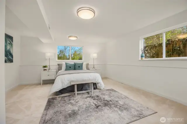 Lower level bedroom