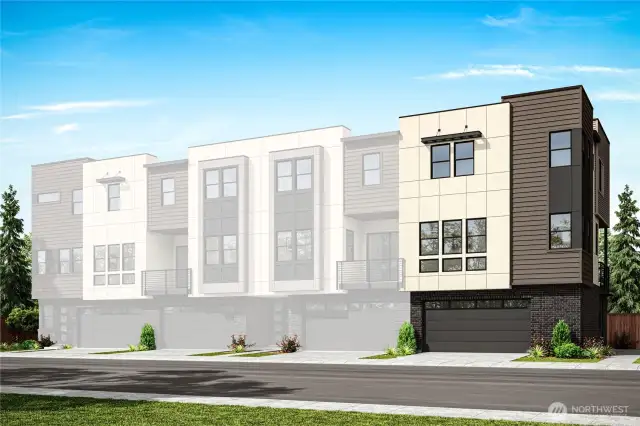 Exterior Rendering - For Marketing purposes only. Colors and features may vary