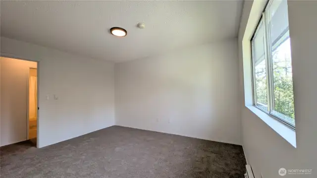 Fresh paint and new carpets