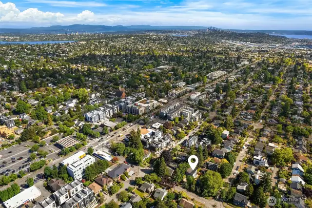 Proximity to bus lines, shopping, restaurants.