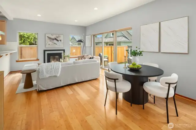 3 Bedroom, 2.5 Bath 1500 SF home.