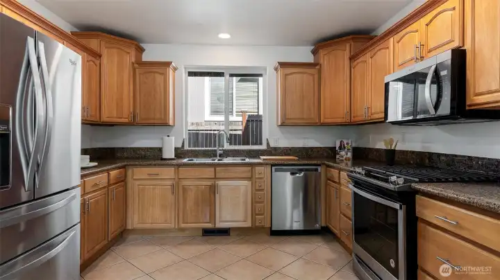 newer stainless steel appliances
