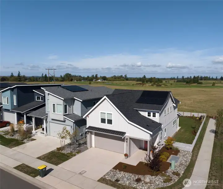 Corner lot with stunning views