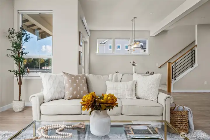Open floor plan