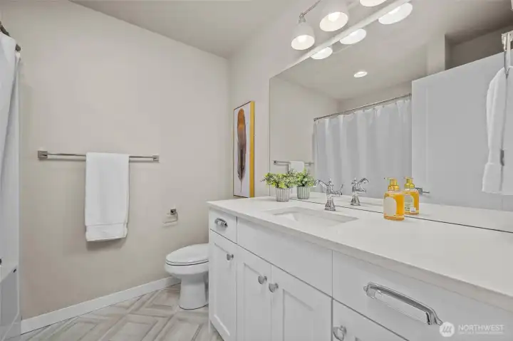 Full Bathroom on upper level