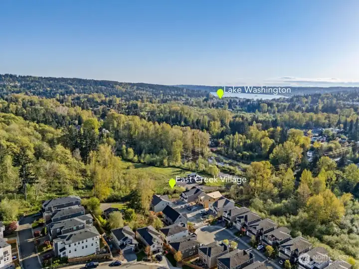 Convenient, quiet location with easy access to Eastside and Seattle.