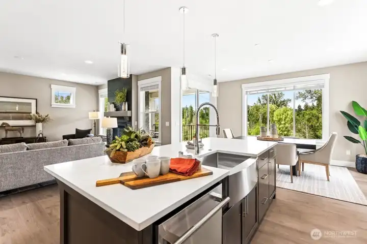 Plenty of room for entertaining