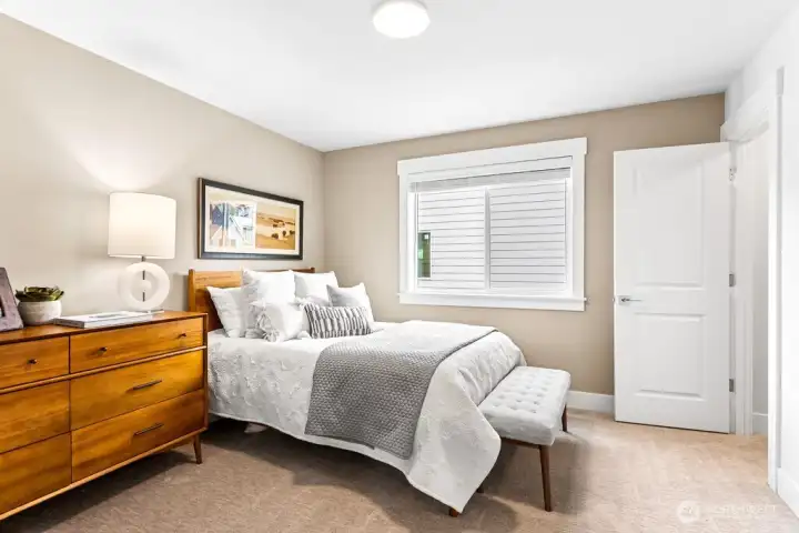 Bedroom 2 with walk in closet