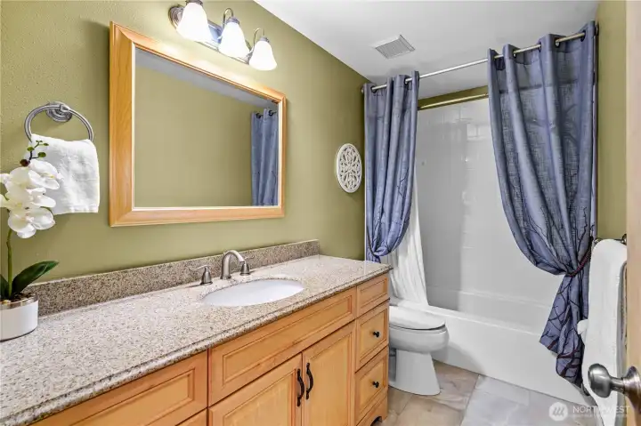 Full bath on main floor