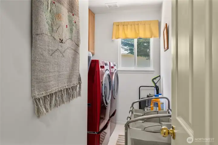 Laundry utility room washer and dryer stay!