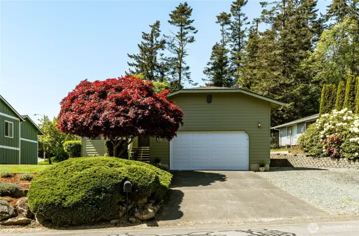 Spacious driveway for extra parking