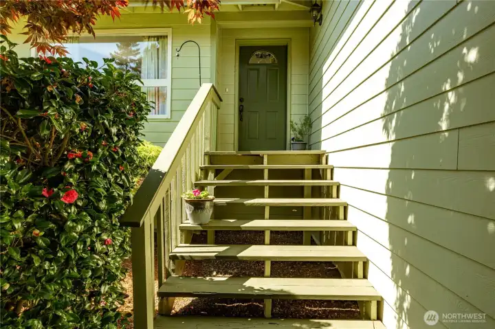 Lets go inside and see the beautiful home