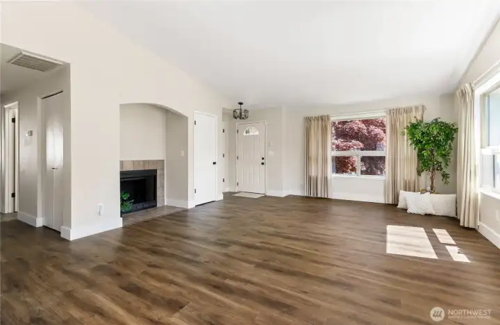 New flooring throughout