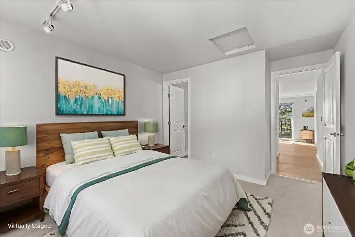 Primary Bedroom with private full bath