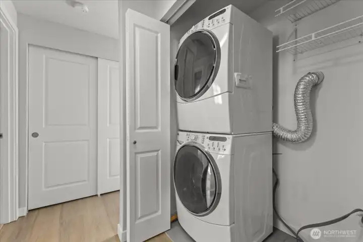 Laundry with ample storage