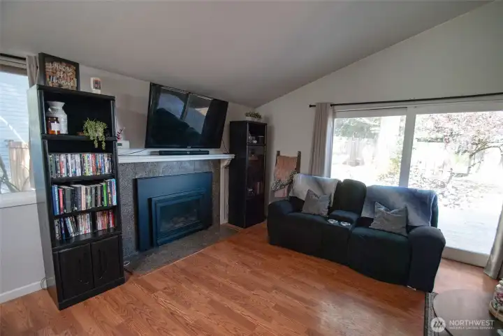 Gas fireplace