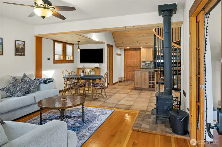 As you enter the front door you are greeted with stunning updates and so much Roslyn charm!