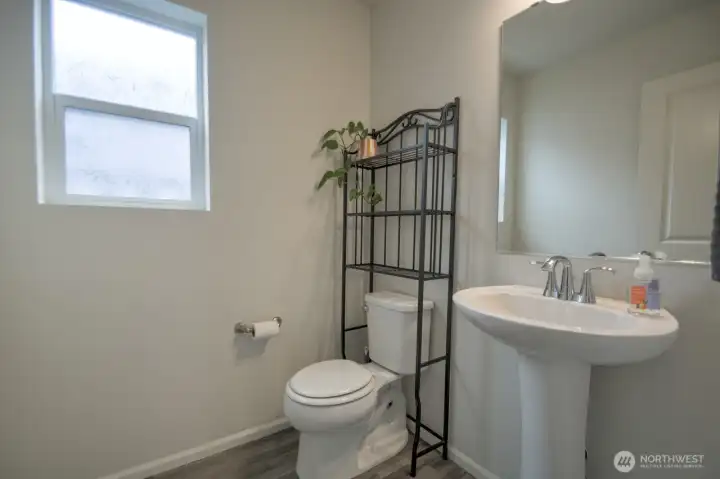 Main level half bath Main level half bath