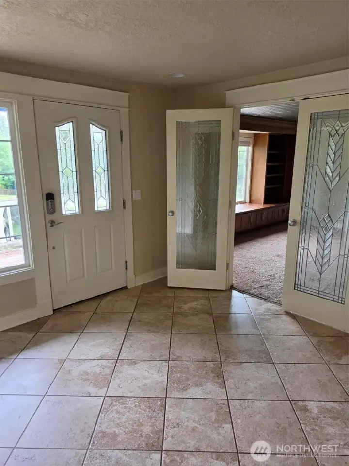 French doors welcome you to your get away.