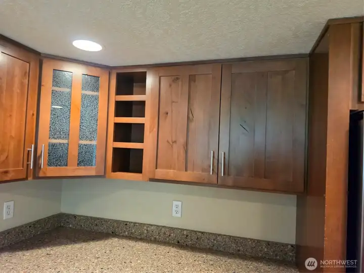 Beautiful cabinets and counters
