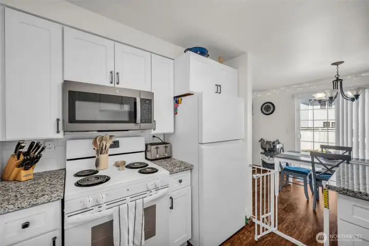 Unit #15332. Kitchen. All appliances stay.
